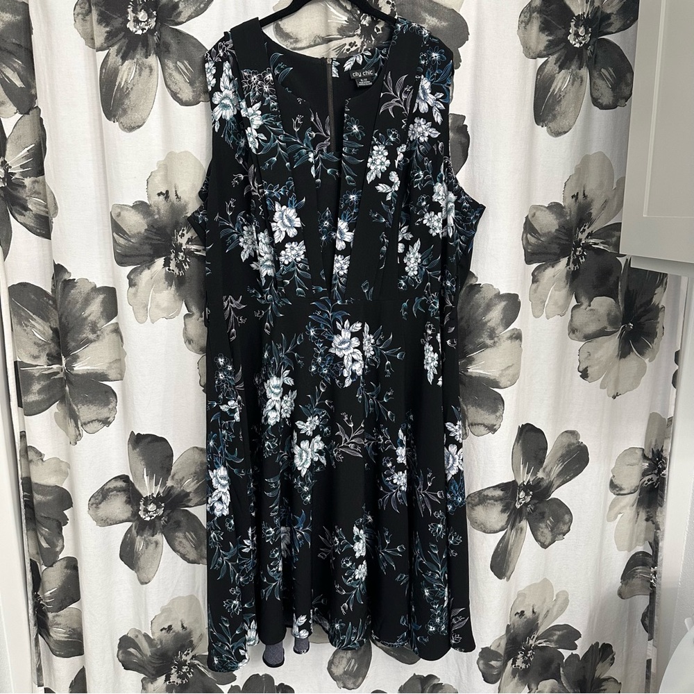 Flattering Floral Dress